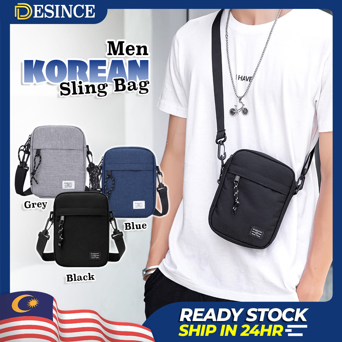 Hawk sling shop bag for men