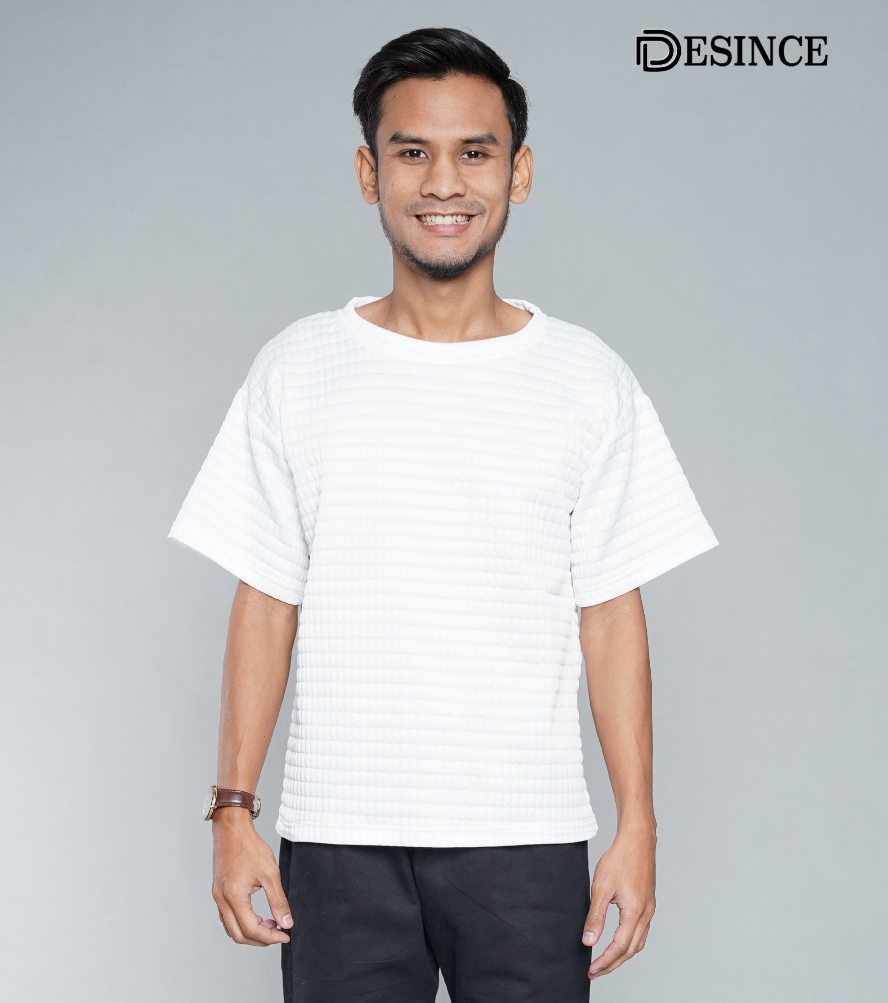 MT 048 MEN WAFFLE T-SHIRT– Desince