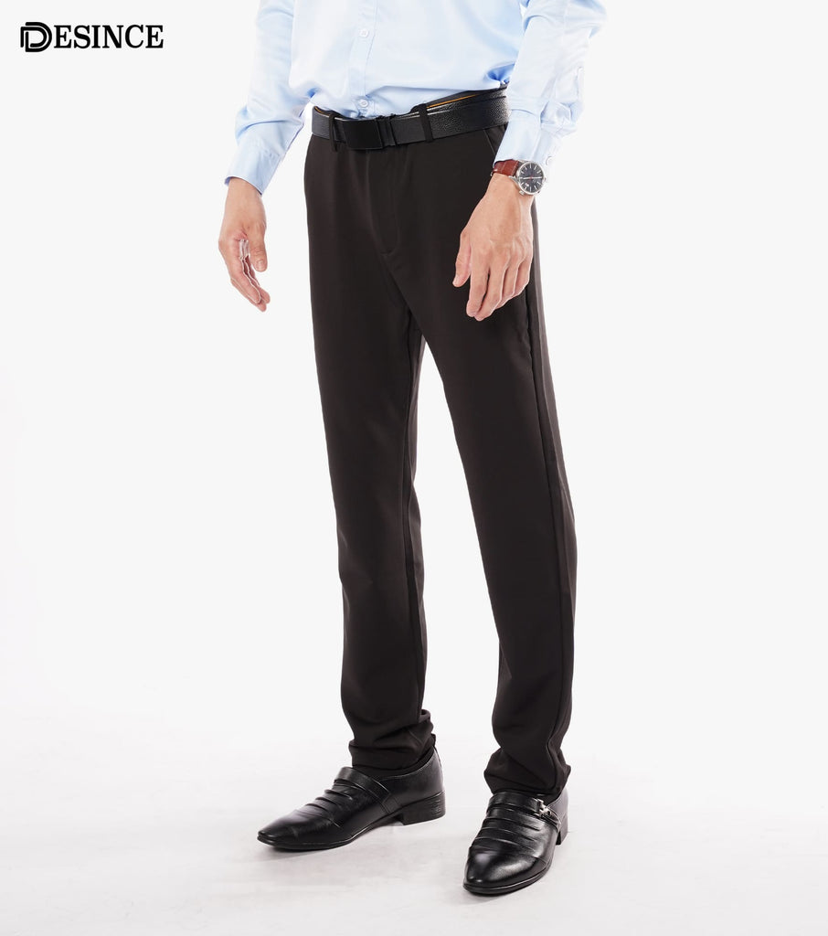  DESINCE CEO Formal Pants Elastic Smart Men Business Trousers Casua   Desince