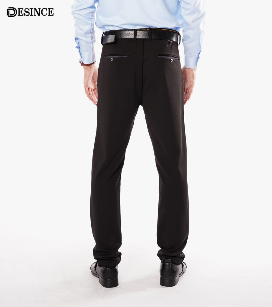 Ashu Mens Formal PantsFormal Slim Fit Trousers Formal Office Pants Bt  Green