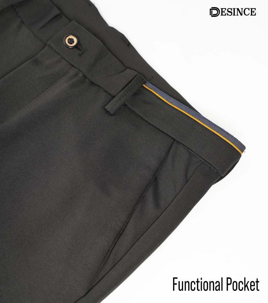 Buy uniformer Mens Regular Fit Polyester Blend Trouser umpt001Khaki28  at Amazonin