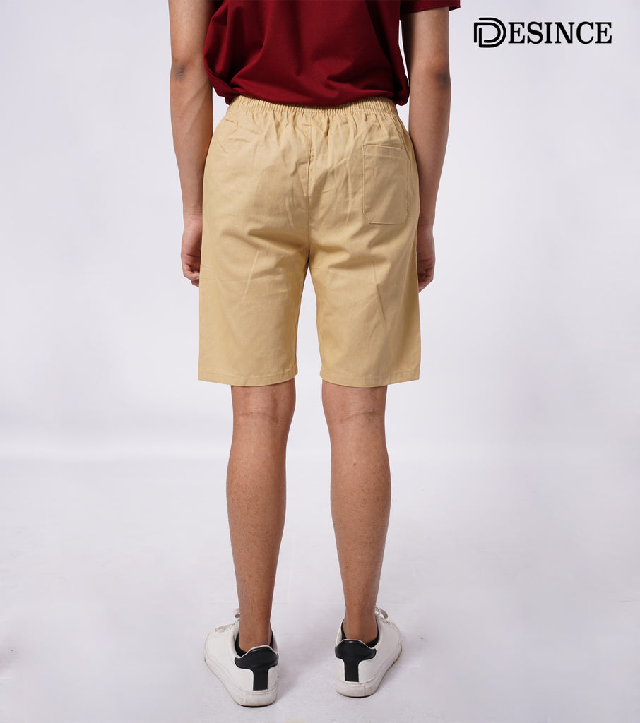 Ready Stock】 Men Casual Short pants Sport Short Beach Wear Elastic Waist  Plain Solid Color Seluar Pendek Lelaki