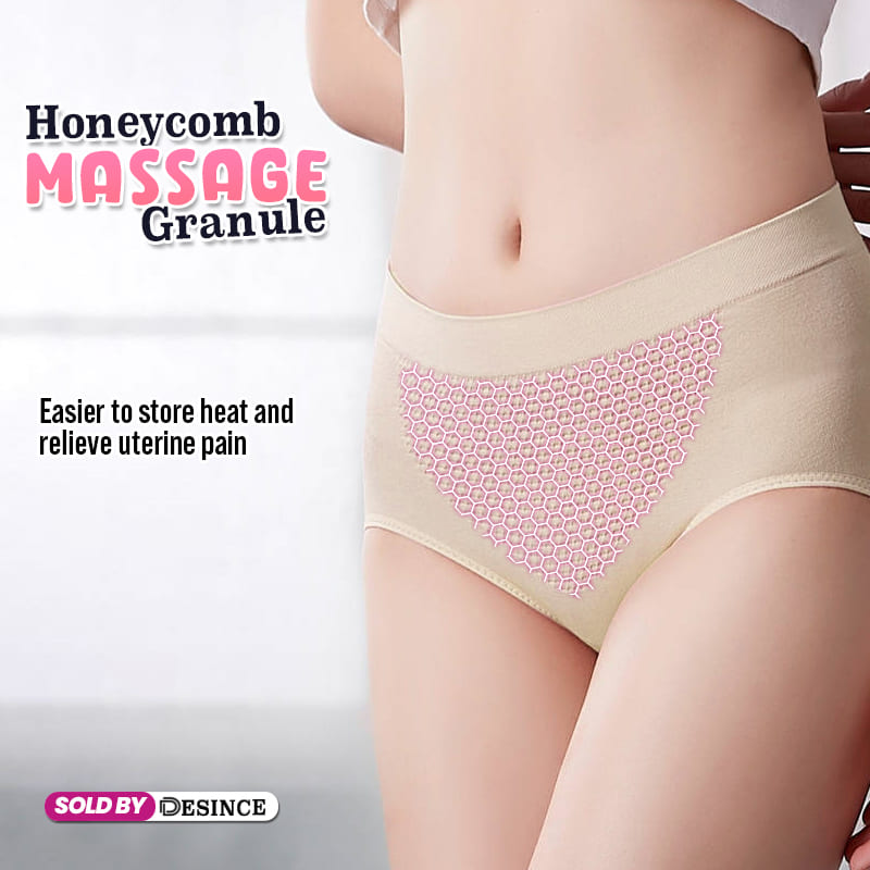 Wholesale Ladies Panties Mid Waist Honeycomb Graphene Crotch