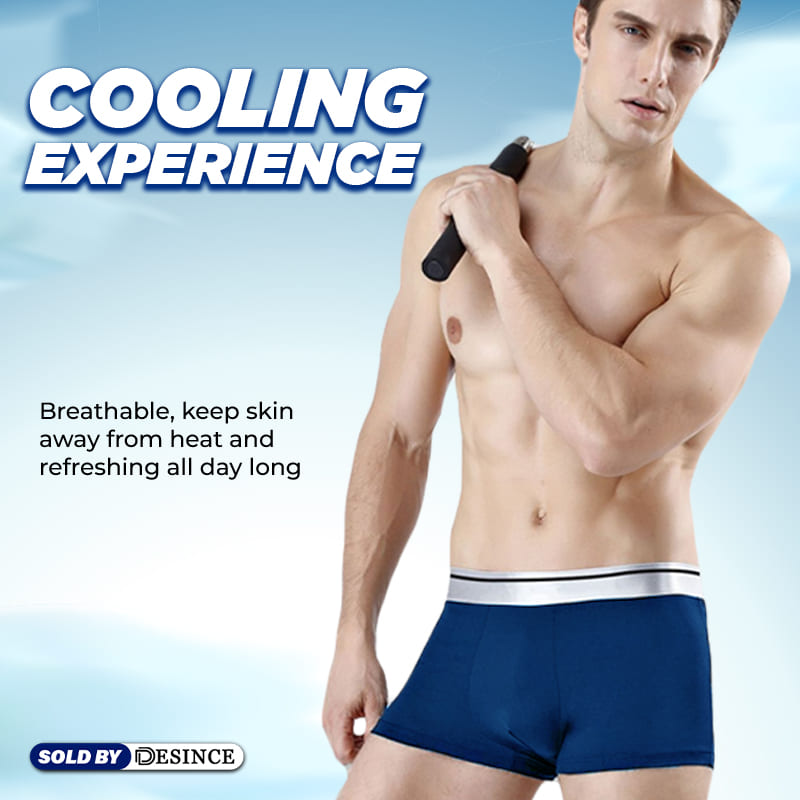 Men'S Underwear Cotton Boxer Boxer Lelaki Trend Hello Breathable