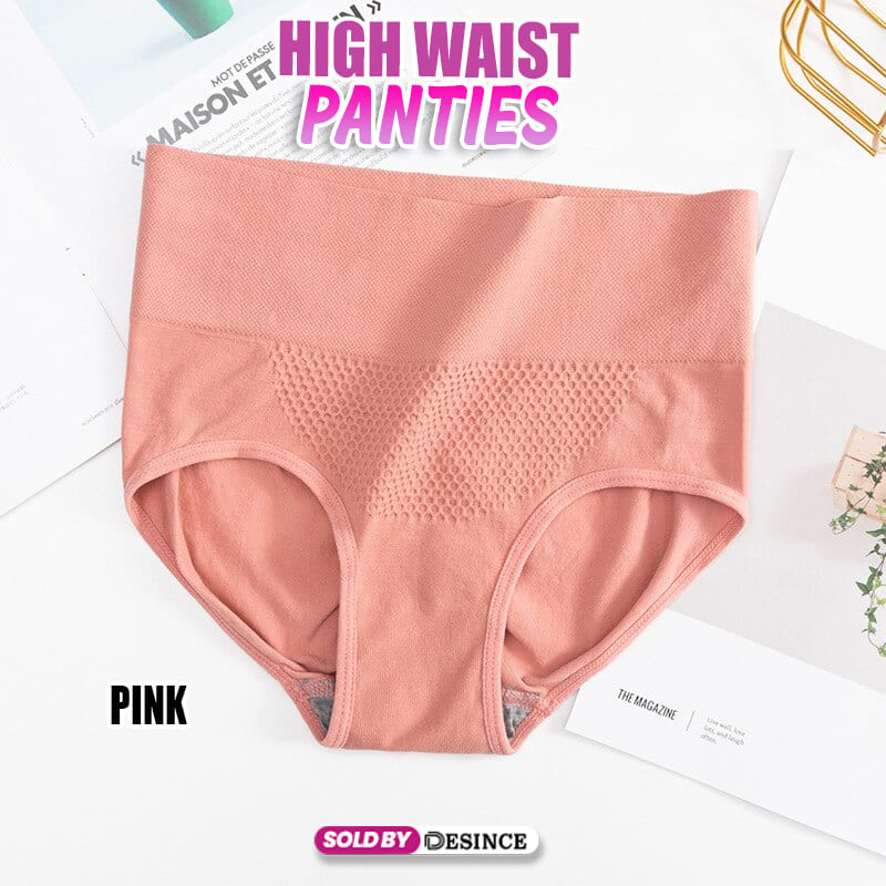 Noreera Slimming 3D Honeycomb High Waist Underwear Panties Seluar